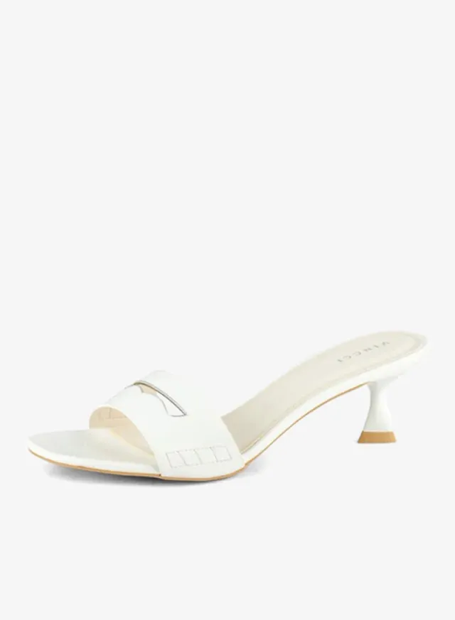 Women Single Strap Mid Heel Sandals – image 2