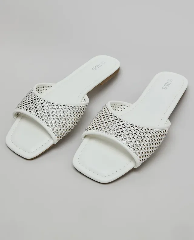 Studded Flat Sandals – image 5