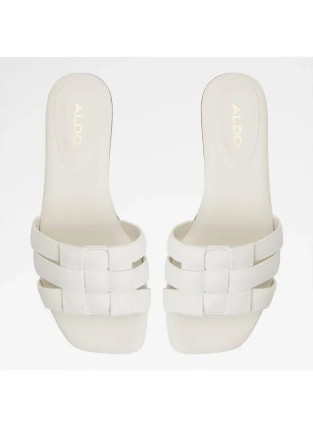 Textured Flat Sandals – image 6