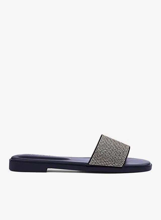 Women's Rhinestone Flat Sandals – image 2