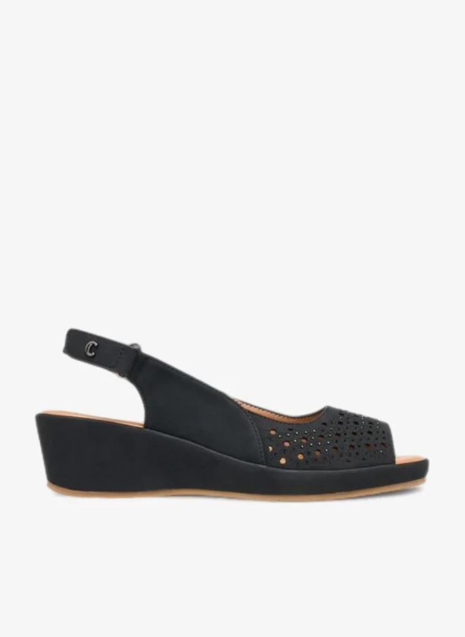 Women's Cutout Wedge Sandals
