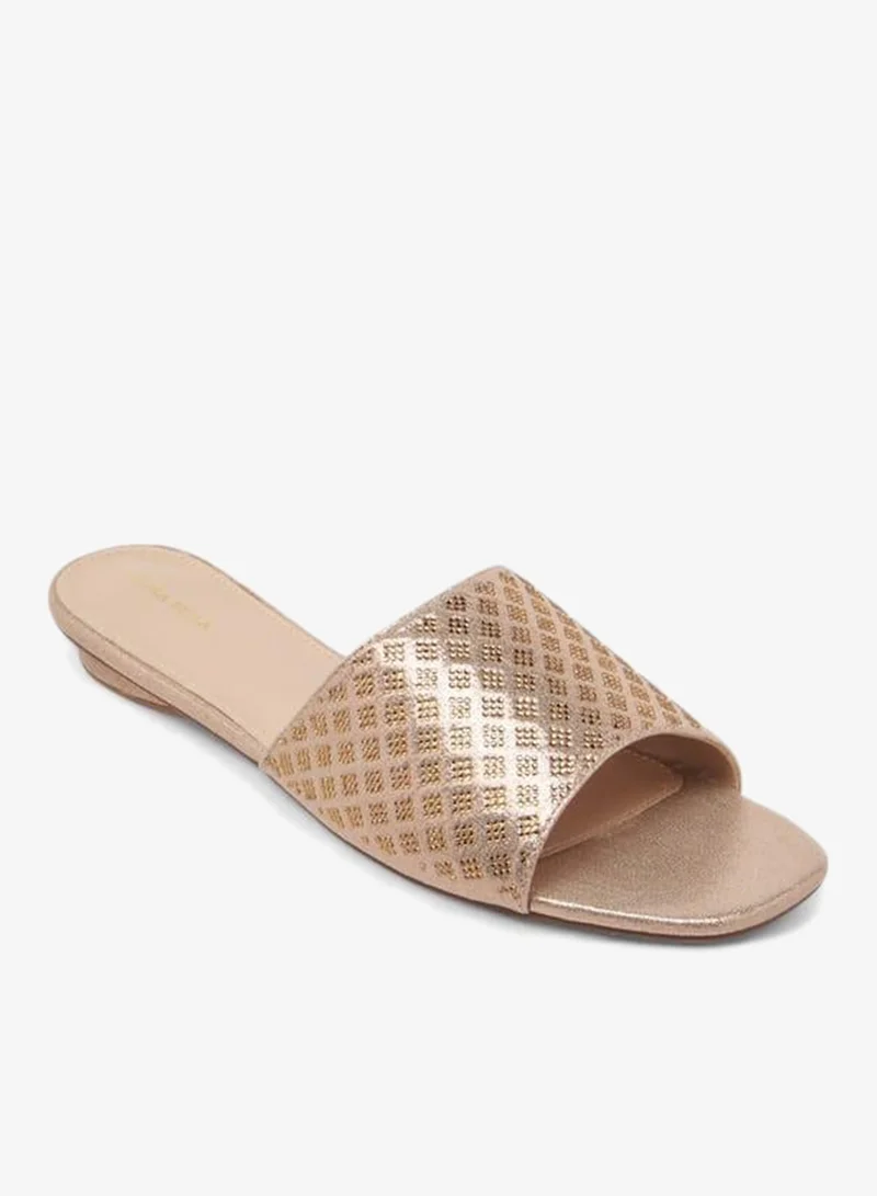 Women's Embellished Flat Sandals