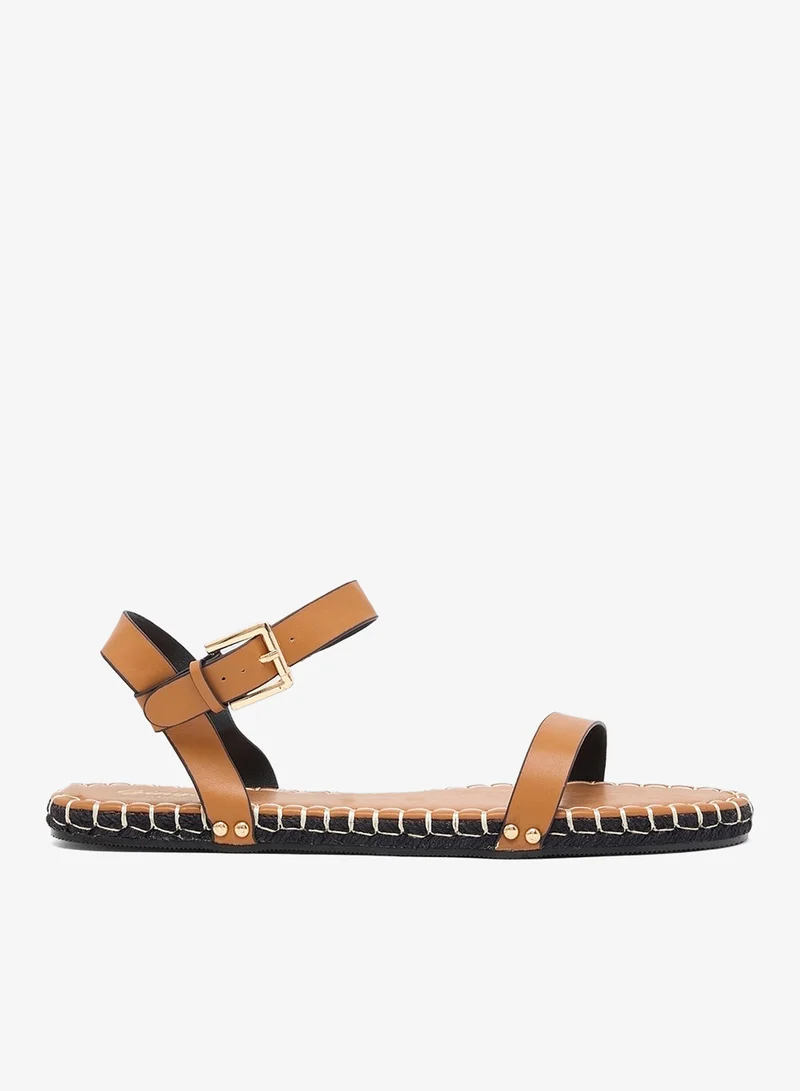 Double Strap Flat Sandal