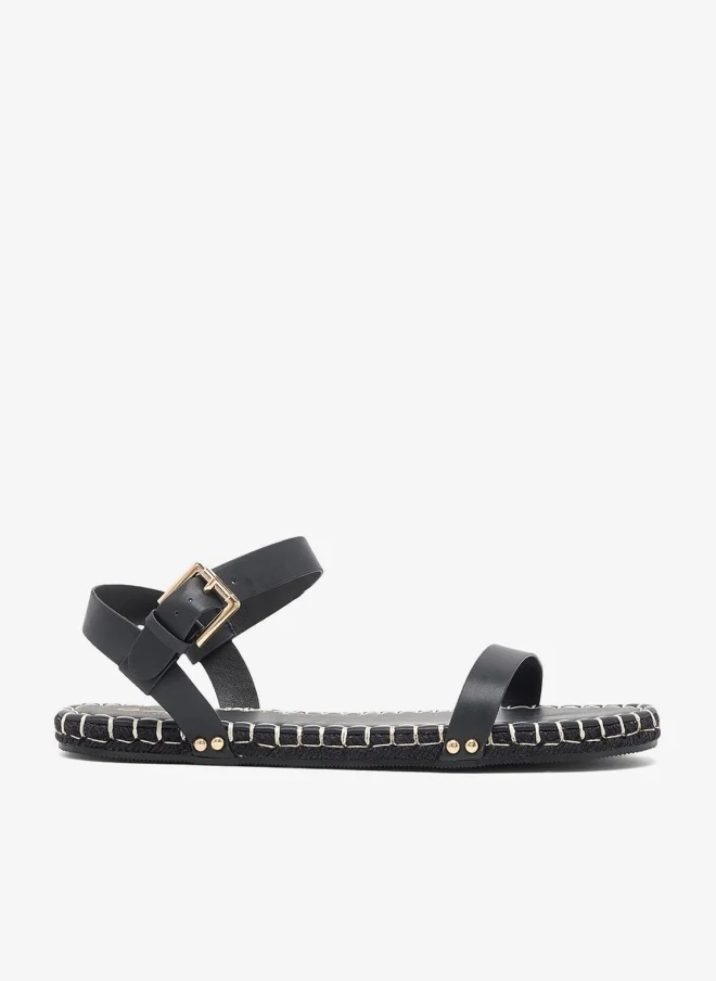 Double Strap Flat Sandal