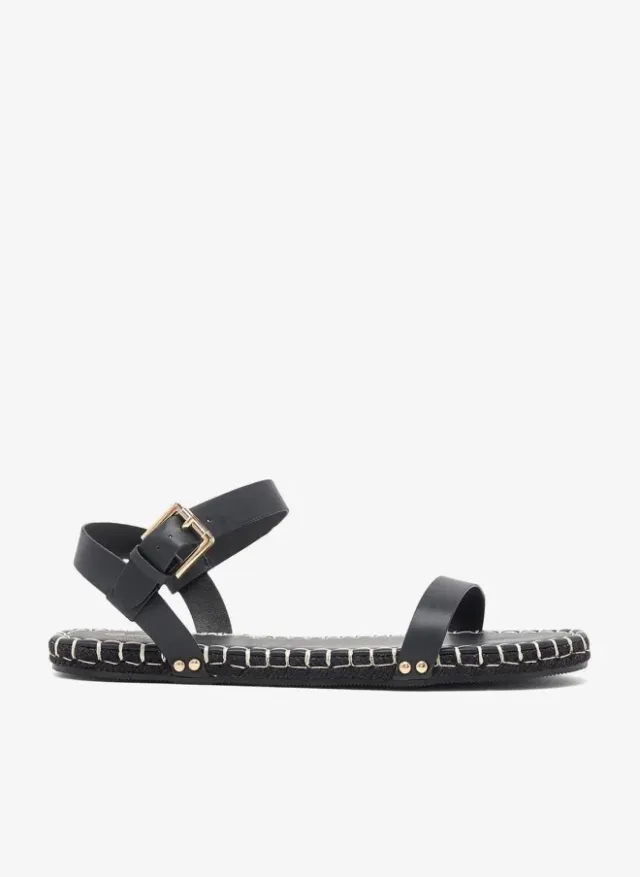 Double Strap Flat Sandal