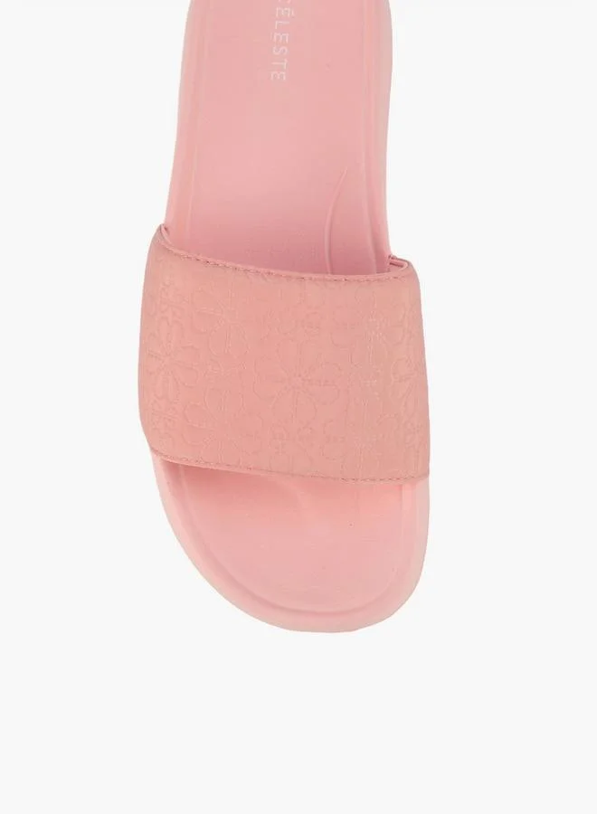 Women's Textured Slides