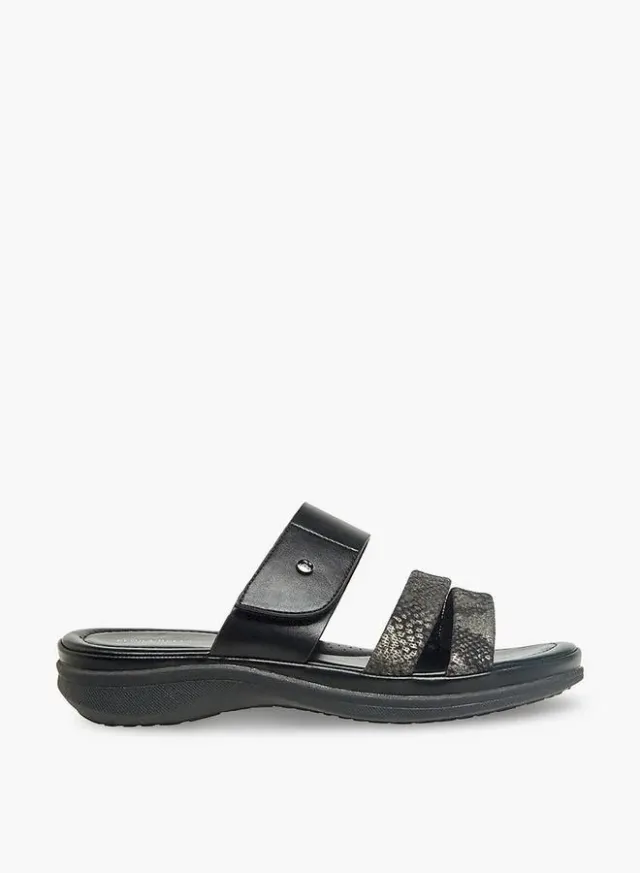 Animal Print Strap Sandals – image 2