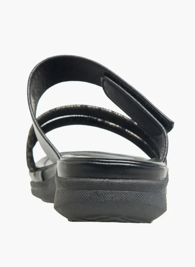Animal Print Strap Sandals – image 4