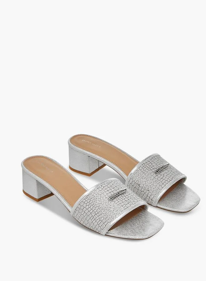 Women's Embellished Block Heel Sandals