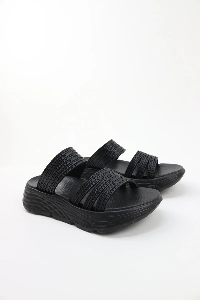 Viny Women's Lightweight Double Strap Slide Platform Sandals