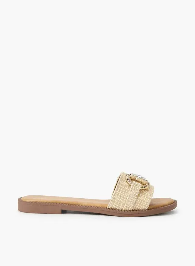 Women's Embellished Flat Sandals – image 3