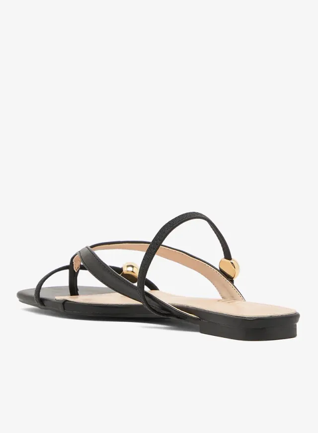 Flat Toe-Loop Sandals – image 3
