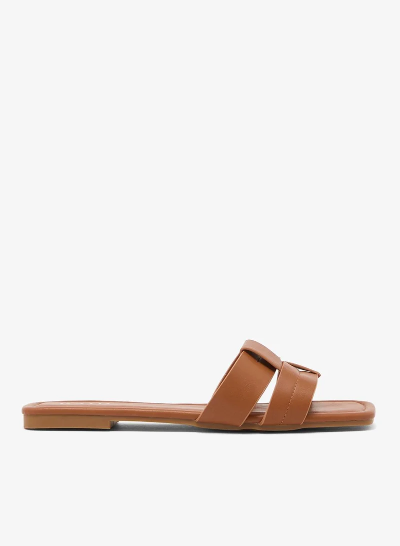 Flat Slide Sandals