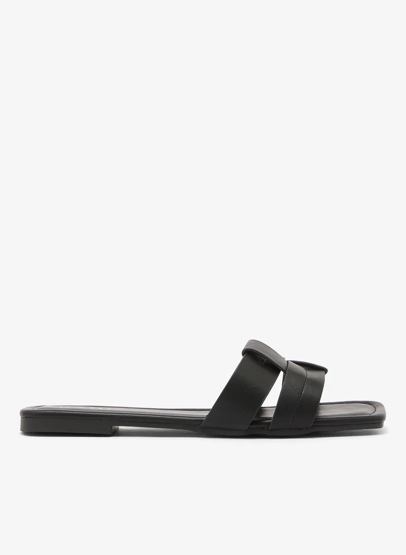 Flat Slide Sandals