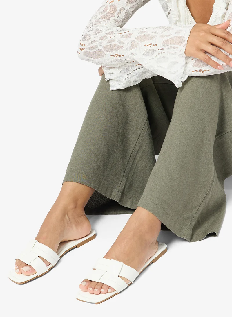 Flat Slide Sandals