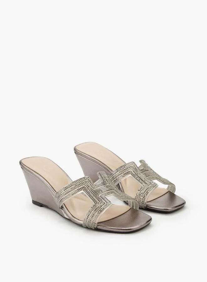 Women Embellished Wedge Heel Sandals