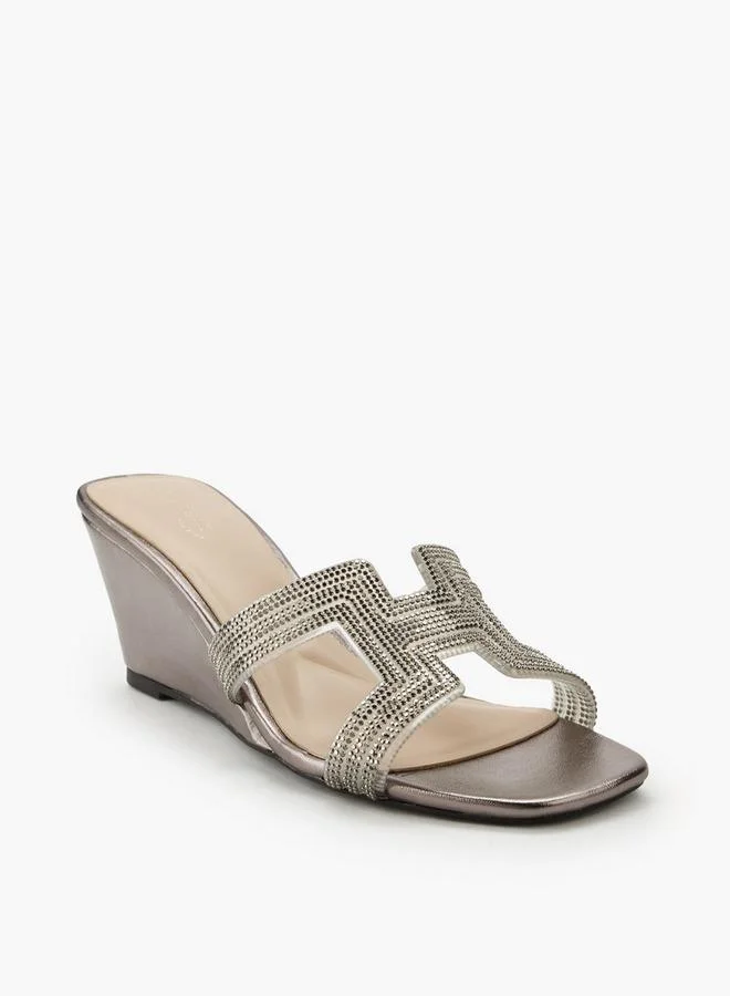 Women Embellished Wedge Heel Sandals