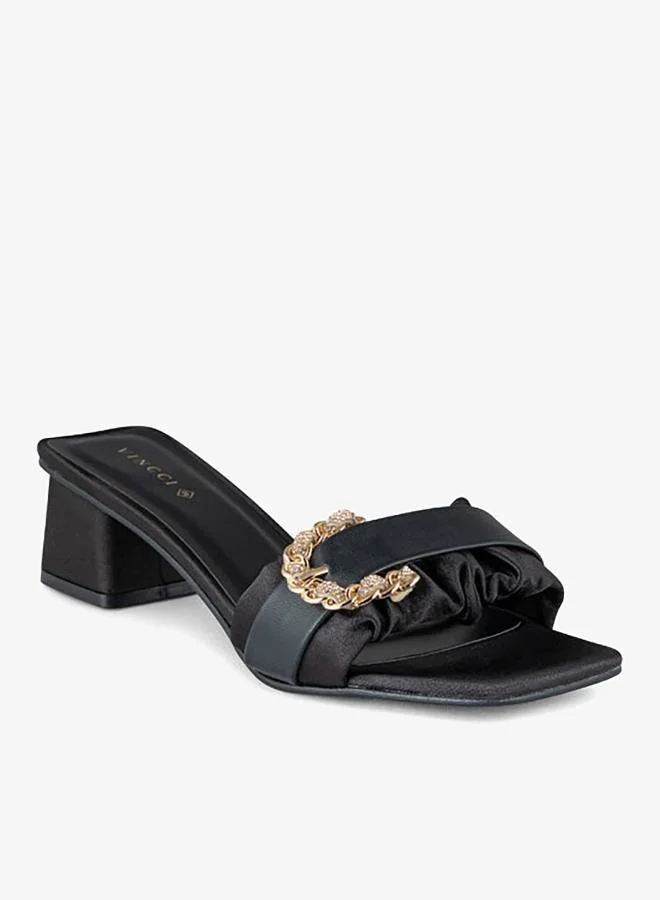 Women's One Strap Low Heel Sandals