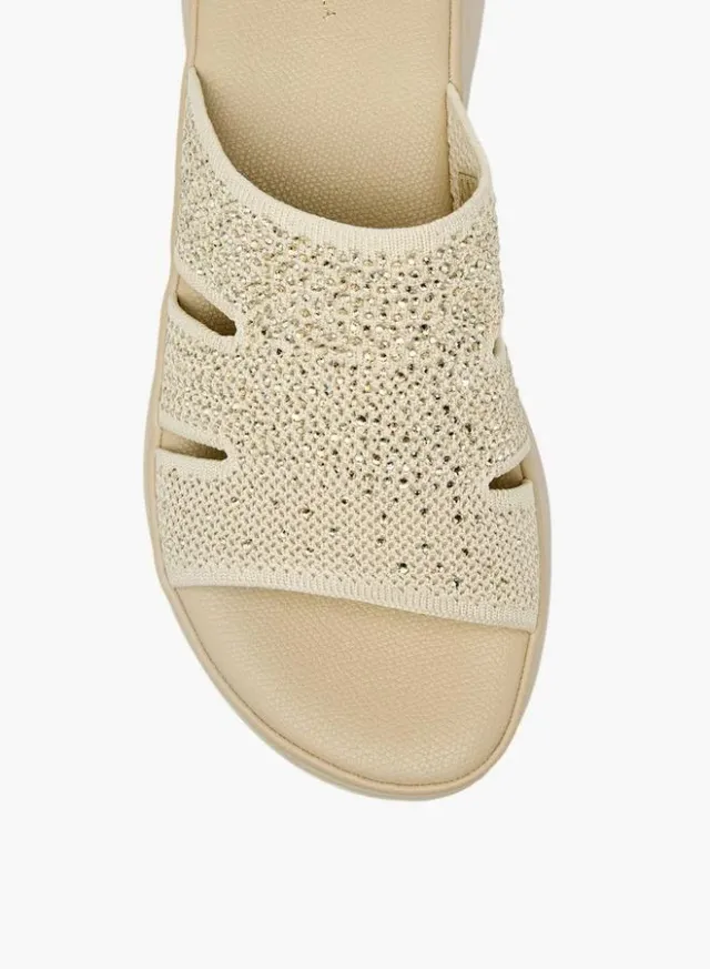 Flora Bella Embellished Slip-On Sandals – image 4
