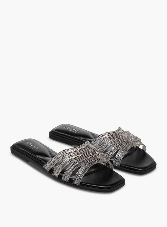 Women Embellished Flat Sandals