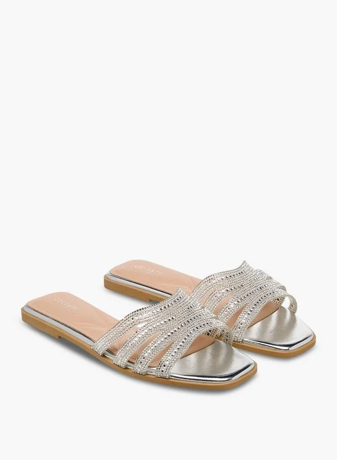 Women Embellished Flat Sandals