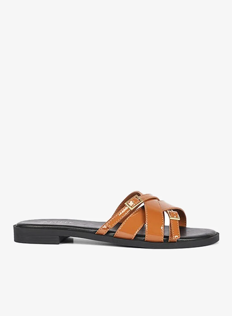Women's Multi-Strap Slip-On Sandals