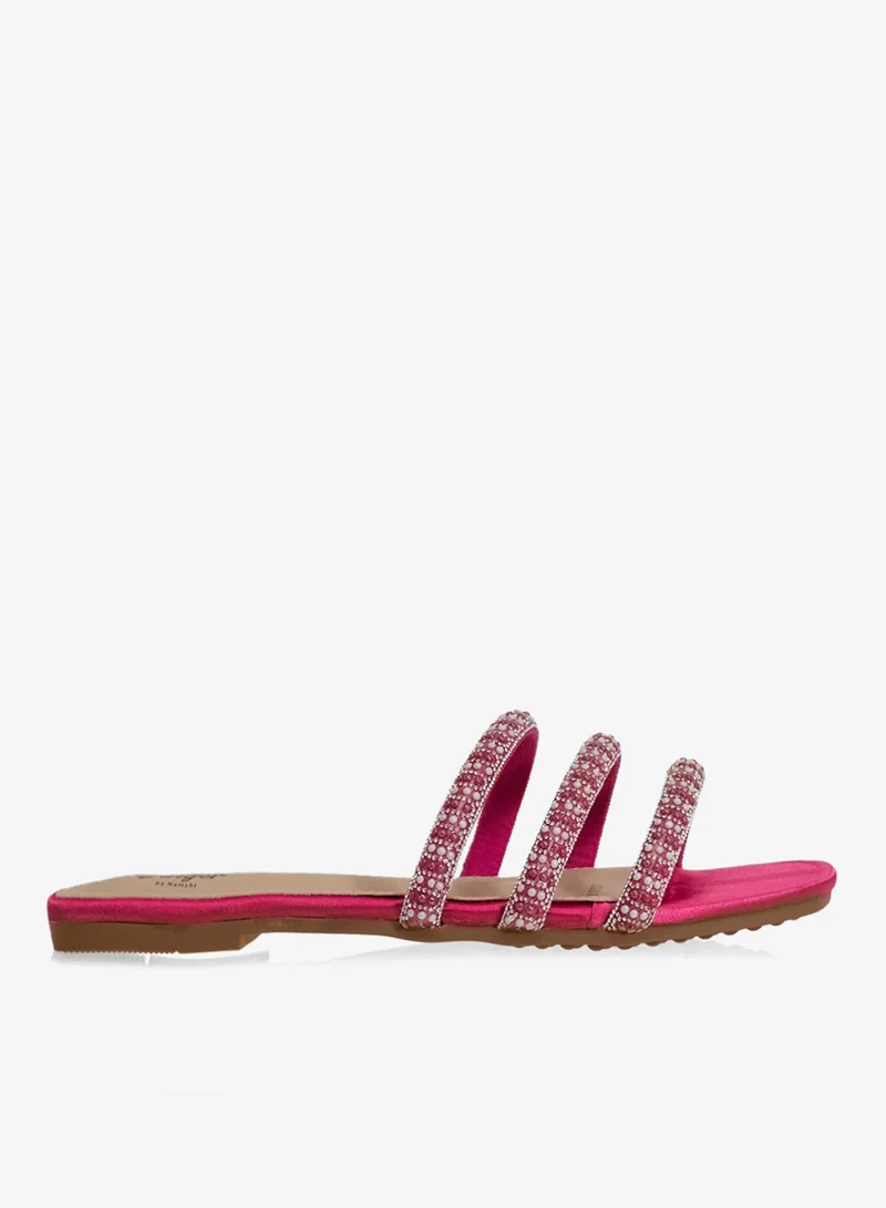 Diamante Flat Sandal