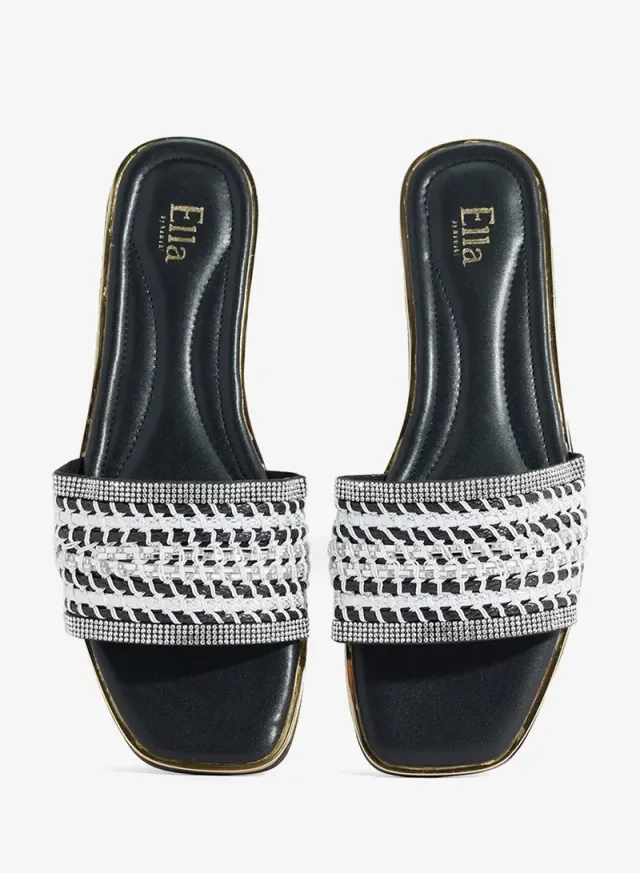 Embellished Flat Sandals – image 4