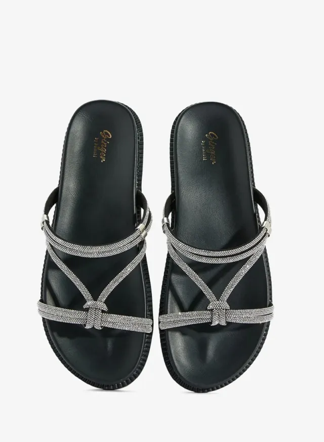 Sparkly Casual Sandal – image 4