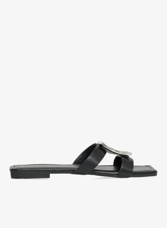Diamante Flat Sandal