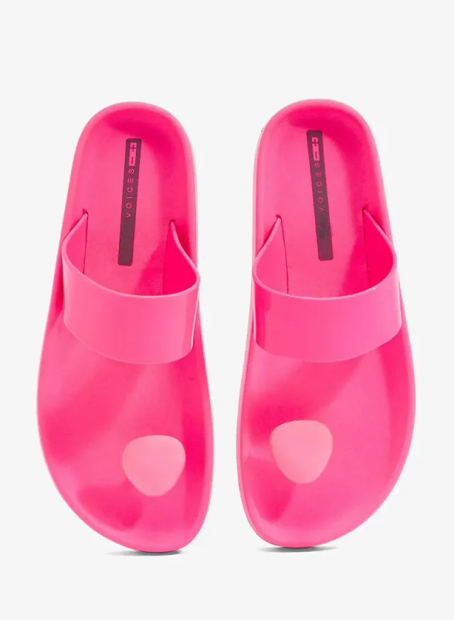 Smooth Stone Women's Anti-Slip Single Strap Sandals Pink – image 4