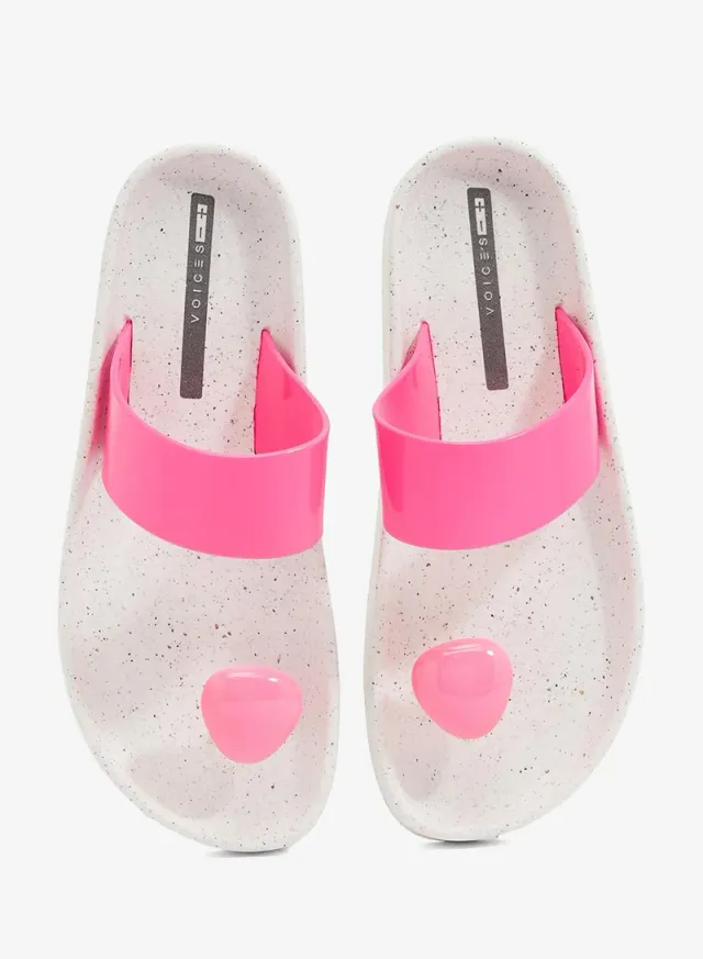 Smooth Stone Women's Anti-Slip Single Strap Sandals Pink – image 4