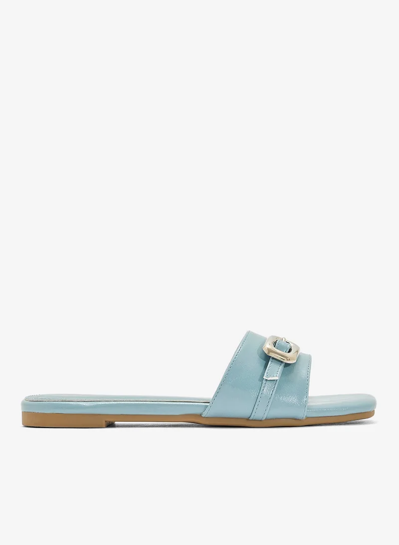 Flat Buckle Sandal