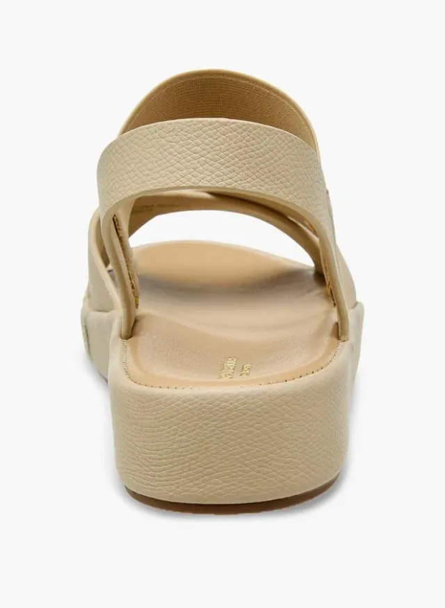 Women's Textured Cross Strap Sandals – image 4
