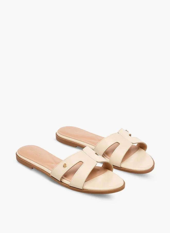 Women Cut-Out Flat Sandals
