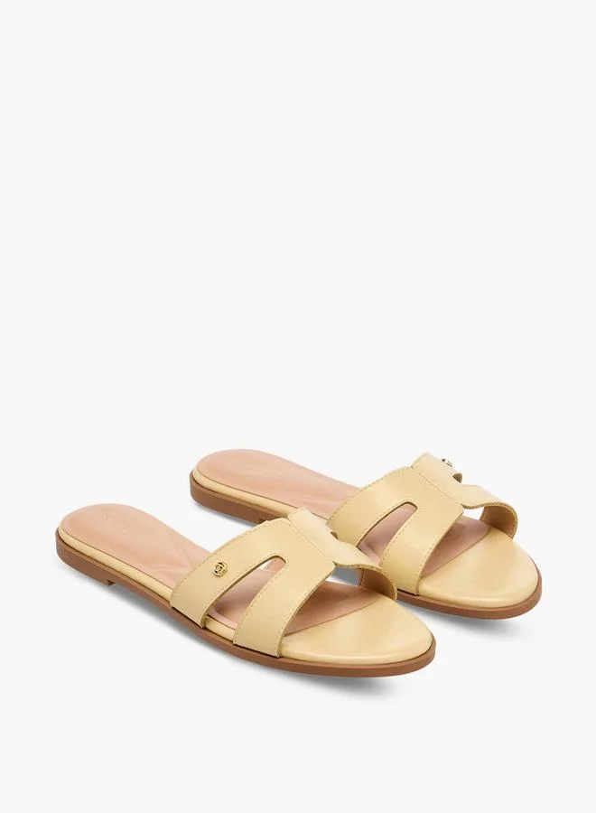 Women Cut-Out Flat Sandals