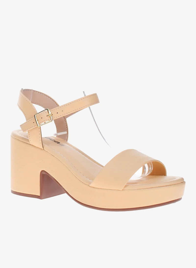 Moleca Women's Flat Sandals with Back Strap