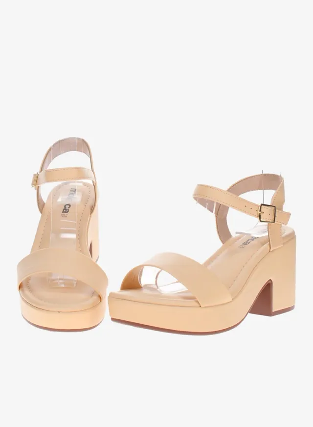 Moleca Women's Flat Sandals with Back Strap – image 4