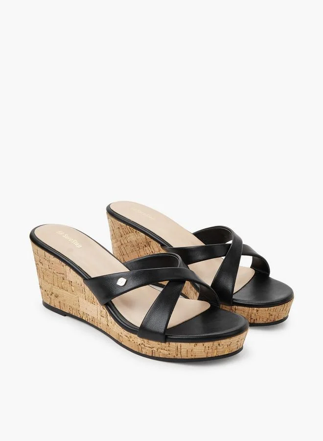 Women's Lightweight Cork Wedge Sandals