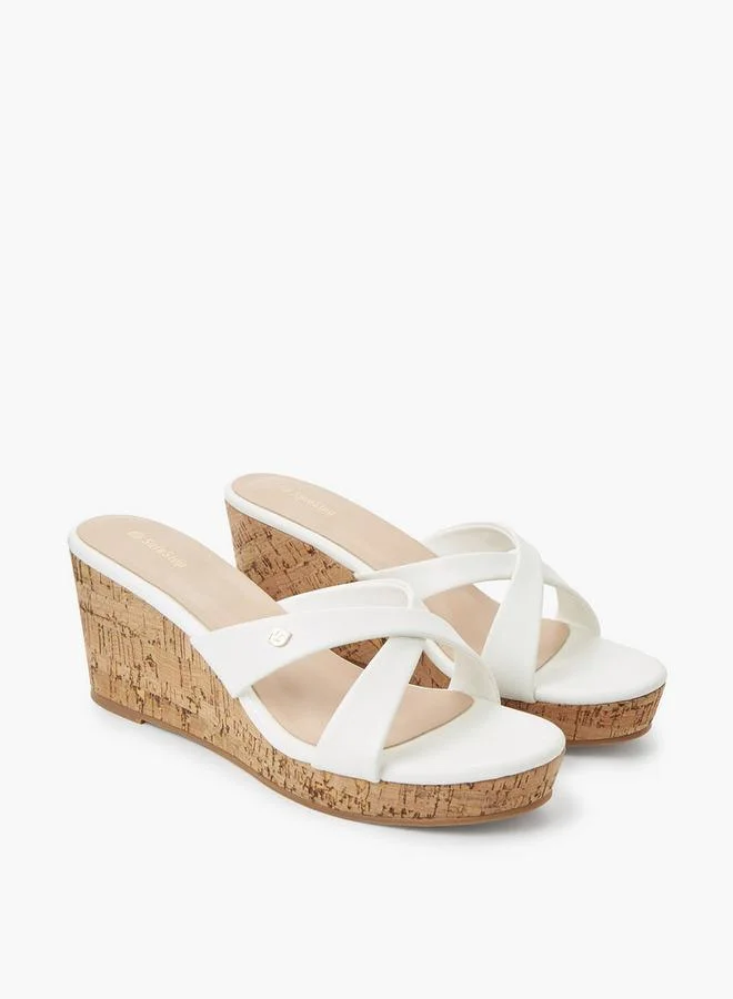 Women's Lightweight Cork Wedge Sandals