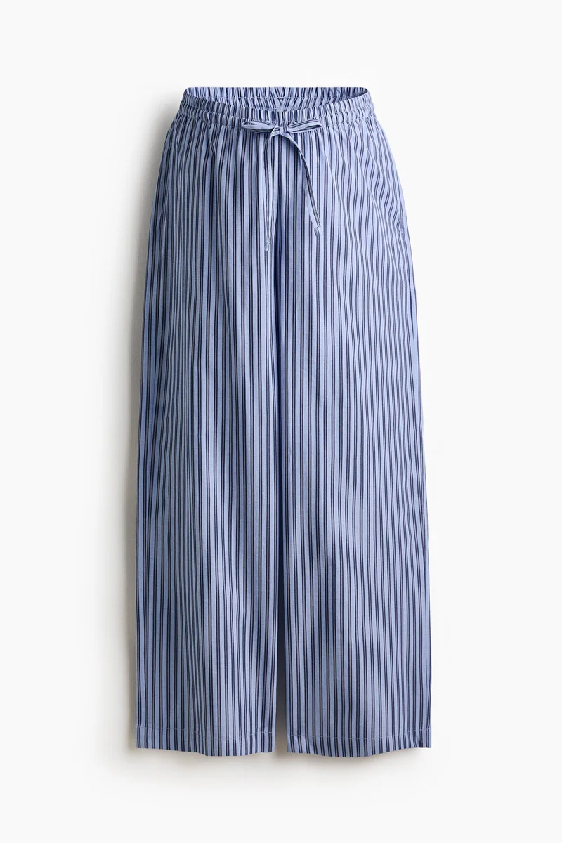 Mama Cotton Drawstring Trousers