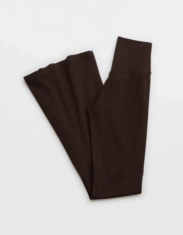Aerie Real Me High Waisted Crossover Flare Legging – image 5