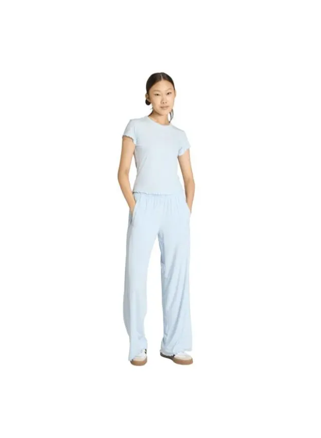 Crystal Sky Loose Fit Scalloped Edge Trousers for Women – image 5