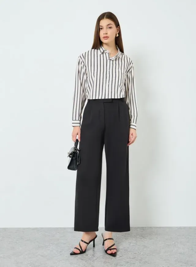 بنطال بأرجل واسعة – صورة 4
