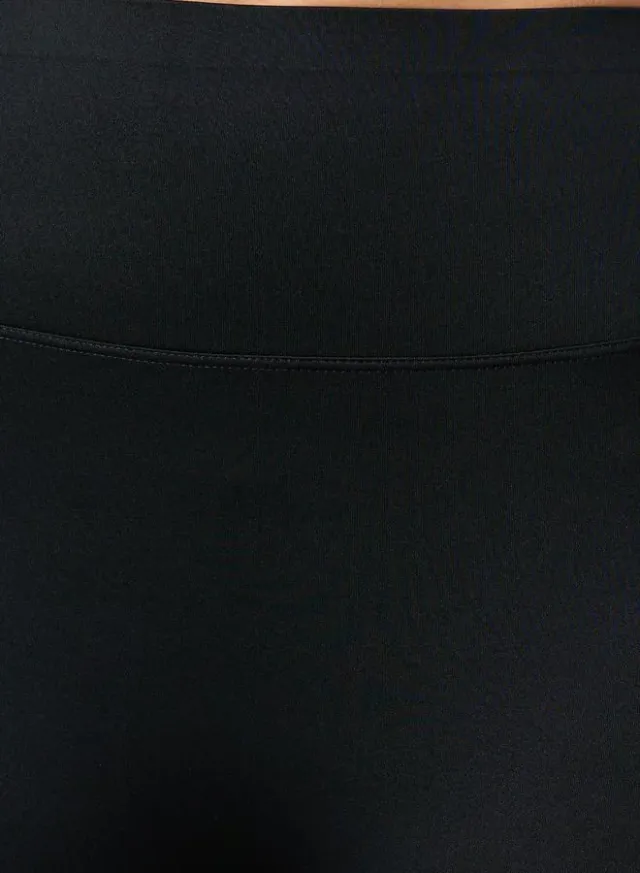 Wide Waistband Raw Edge Leggings – image 4