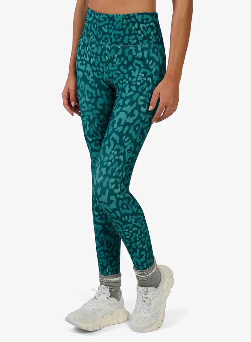 Id Train High Rise Printed Leggings