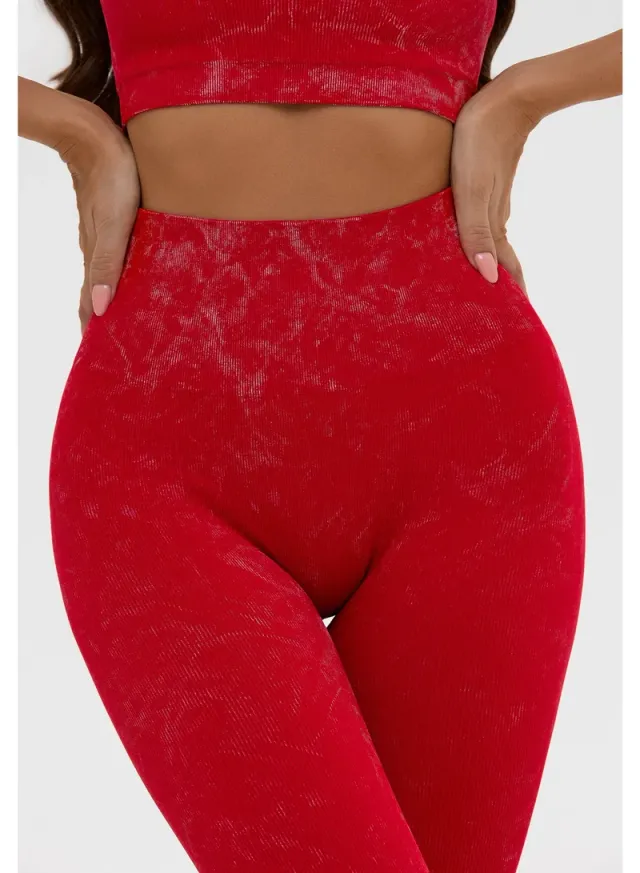 Seamless High Waist Tummy Control Workout Leggings – image 7