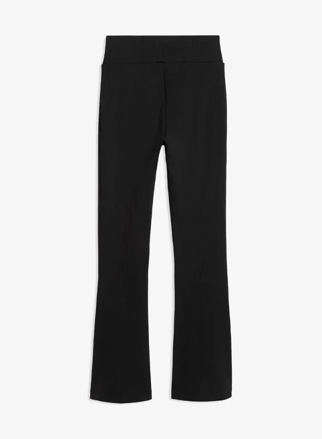 Ribbed Flared Leggings – image 2