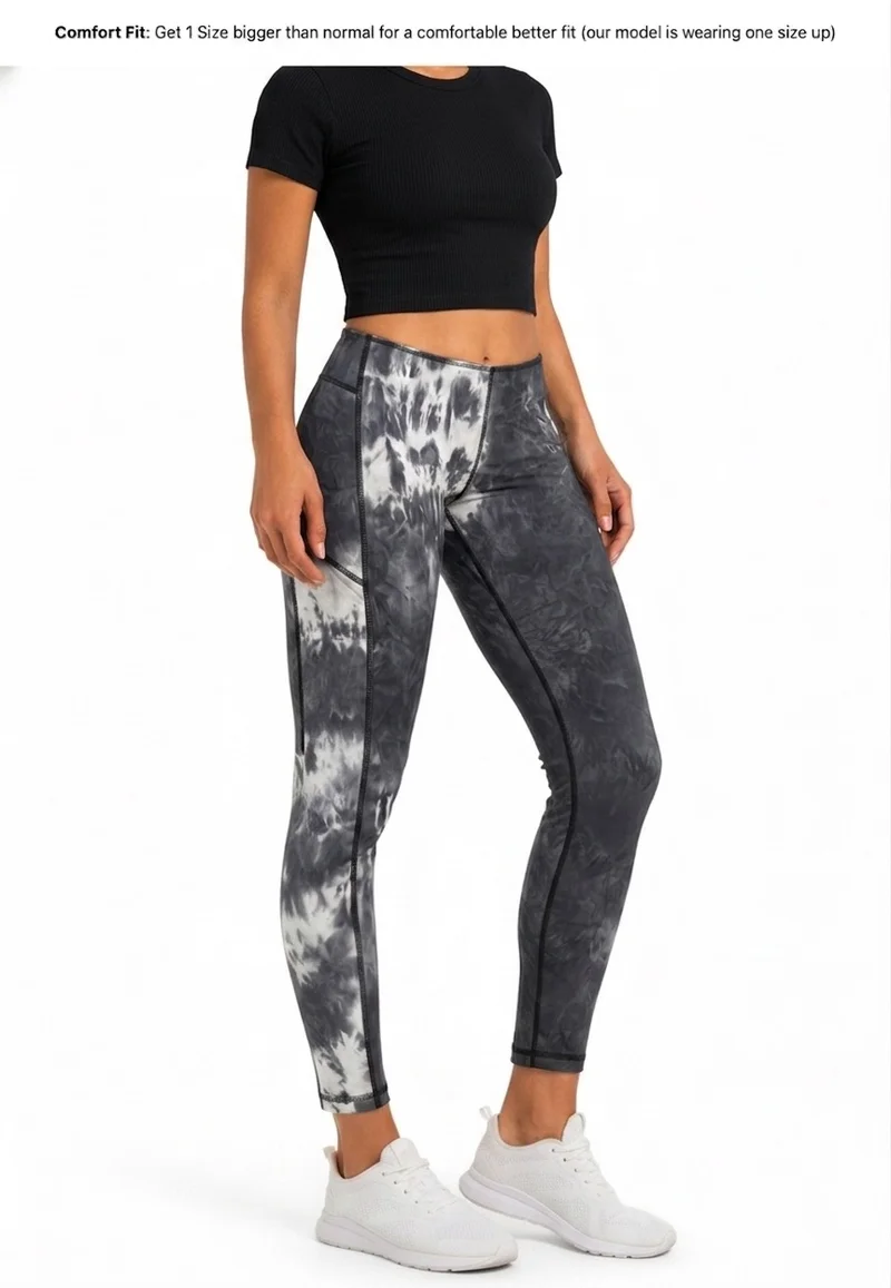 نسائي Leggings عشاق الجيم لاكشري Black