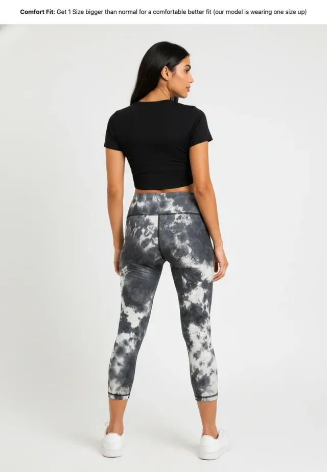 Women's Luxury Gym Leggings Black – image 3